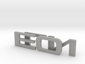 Seat Leon Logo Text Letters - Original OEM Size in Aluminum