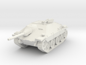 Jagdpanzer 38(t) late Skoda 1/100 in White Natural Versatile Plastic