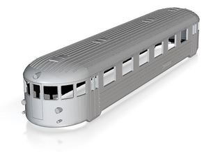0-120fs-finnish-vr-dm7-railcar in Tan Fine Detail Plastic