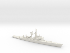 1/600 Scale Leahy Class CG-16-24 in White Natural Versatile Plastic