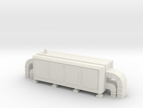 Air Handling Unit 1/72 in White Natural Versatile Plastic