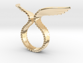 Wing Ring_D in 14K Yellow Gold: 5 / 49