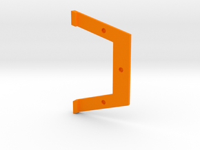 HPI sprint 2 locking plate in Orange Processed Versatile Plastic