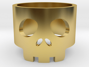 Bawd Band Size US 6½ in Polished Brass
