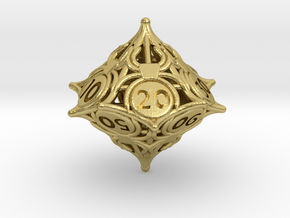 D00 Balanced - Spiders in Natural Brass