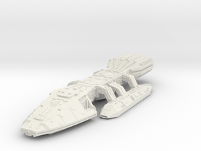 Battlestar Galactica in White Natural Versatile Plastic