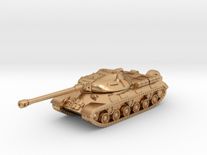 Tank - IS-3 - keychain in Natural Bronze