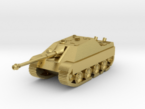Tank - Jagdpanther - size Small in Natural Brass