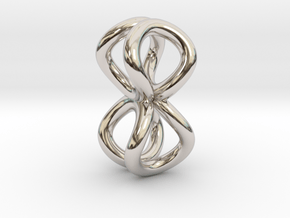 Infinity loops [pendant] in Platinum