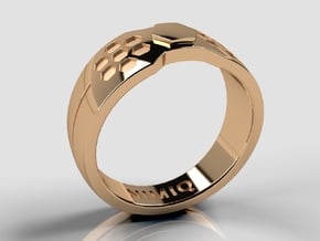 Nimiq Ring in Polished Bronze: 13 / 69