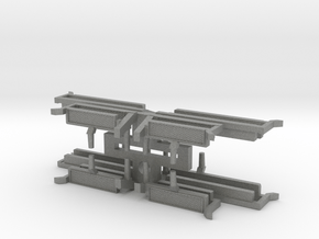 aangepast trappetje ICR open klein 87a in Gray PA12