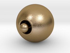 Original Orgopädie Orgopressurball in Polished Gold Steel: Medium