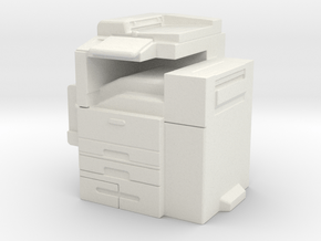 Office Printer 1/43 in White Natural Versatile Plastic