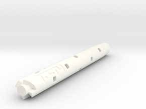 Adapter: 77.5mm G2 Type to D1 Mini in White Processed Versatile Plastic