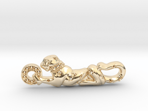 Panther Leopard Catier Jewelry  in 14k Gold Plated Brass