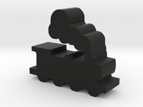 Train Meeple Token for Board Games in Black Premium Versatile Plastic