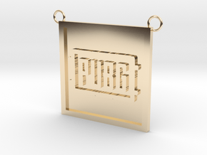PUBG in 14k Gold Plated Brass