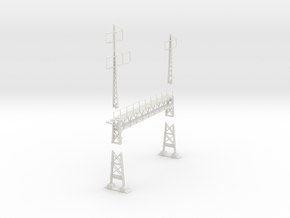 PRR signal lattice2-2x2-3_4 track in White Natural Versatile Plastic