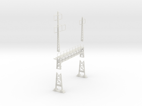 PRR signal lattice 2x2-3_3 track in White Natural Versatile Plastic