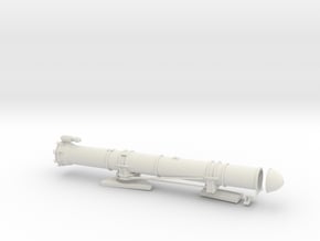 1/29 US PT Boat 109 Torpedo Tube Port KIT in White Natural Versatile Plastic
