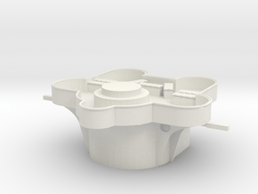 1/100 Richelieu Structure Aft Deck2 part1 in White Natural Versatile Plastic