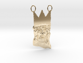 The King Jesus Christ (Contact for Customization) in 14k Gold Plated Brass