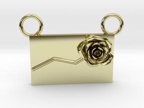 Flower Pendant 99 (Contact to Add Stones) in 18K Yellow Gold