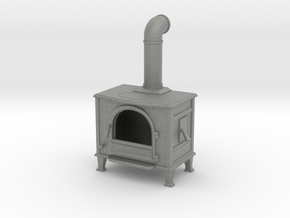 Stove Vintage 01. 1:35 Scale in Gray PA12