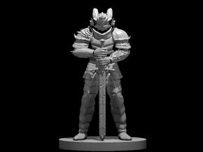 Paladin of the Ancients in Tan Fine Detail Plastic