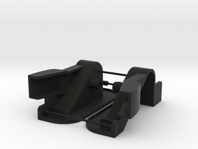 Parcel Shelf Trim Cap Set for a Scirocco MK1 in Black Natural Versatile Plastic