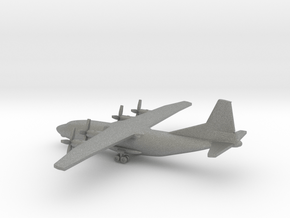 Antonov An-12 in Gray PA12: 1:500
