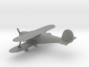 Beechcraft G-17 Staggerwing in Gray PA12: 1:72