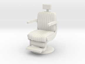 Barber chair 1/35 in White Natural Versatile Plastic