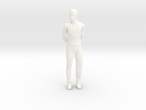 Lost in Space - 1.24 - Dr Smith Casual in White Processed Versatile Plastic