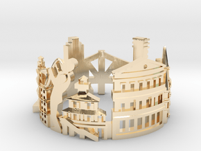 New Orleans - Skyline Cityscape Ring in 14K Yellow Gold: 6 / 51.5