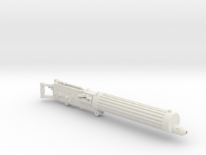 1/10 scale Vickers Heavy Machine Gun in White Natural Versatile Plastic