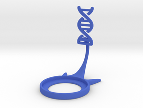 Science DNA in Blue Processed Versatile Plastic