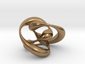 Knot 01 in Natural Brass