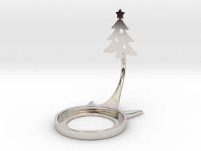 Christmas Tree in Platinum