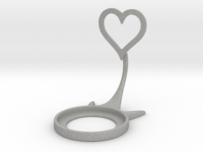 Valentine Heart in Aluminum