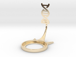 Science DNA in 14K Yellow Gold