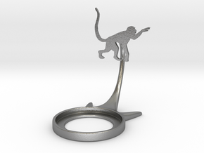 Animal Monkey in Natural Silver