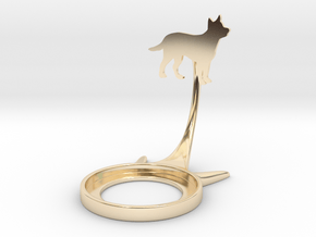 Animal Dog in 14K Yellow Gold