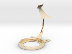 Animal Parrot in 14K Yellow Gold