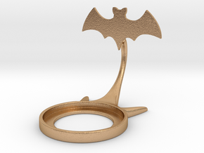 Halloween Bat in Natural Bronze