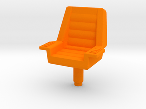 Starcom - Starbase Command - Chair in Orange Processed Versatile Plastic