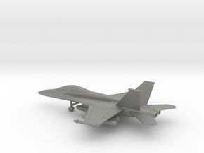 Boeing F/A-18F (with wing tanks) in Gray PA12: 1:200