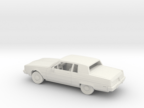 1/43 1980-84 Oldsmobile 98 Regency Coupe Kit in White Natural Versatile Plastic