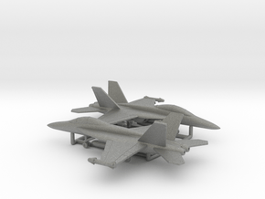 Boeing F/A-18F Super Hornet in Gray PA12: 6mm