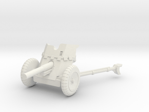 3.7 cm Pak 36 (deployed) 1/48 in White Natural Versatile Plastic